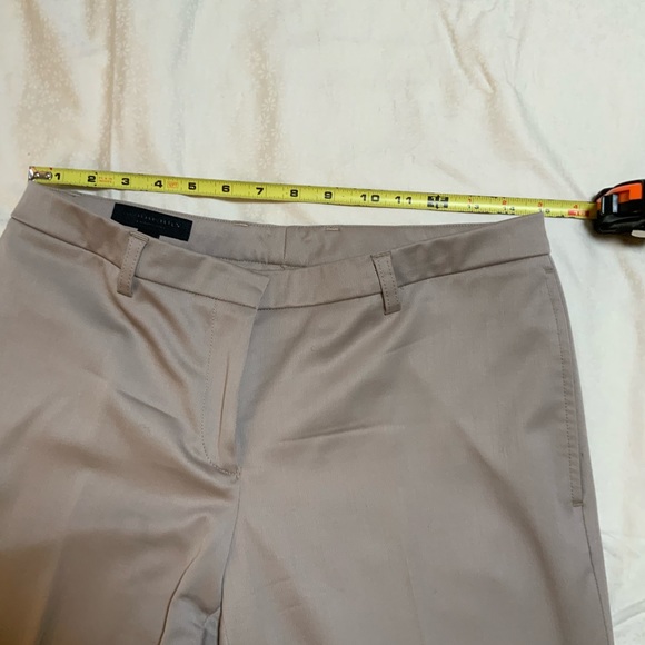 Burberry prorsum it 42 us 8 flare pants tan virgin wool stretch - Picture 8 of 16